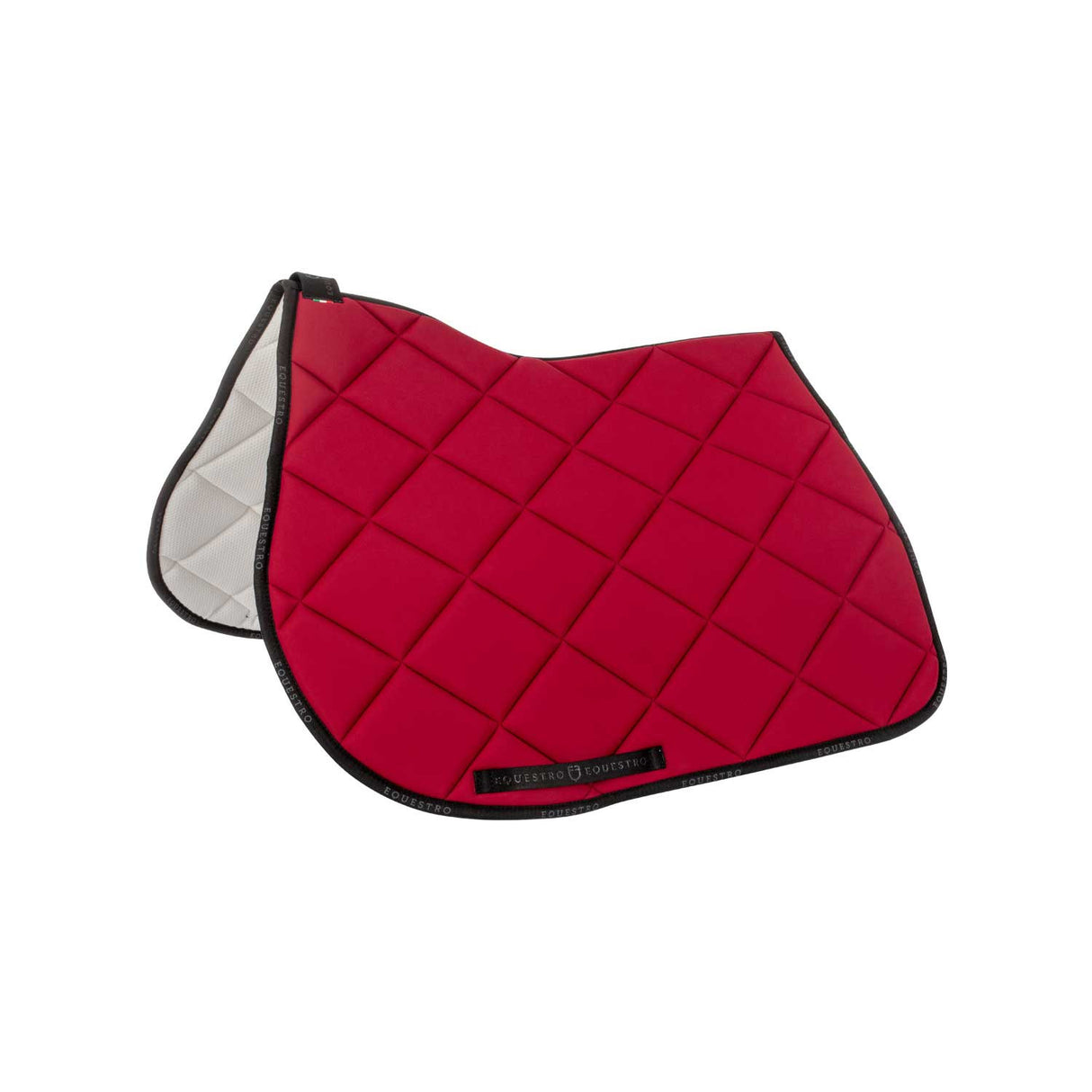 Jumping saddle pad breathable technical fabric