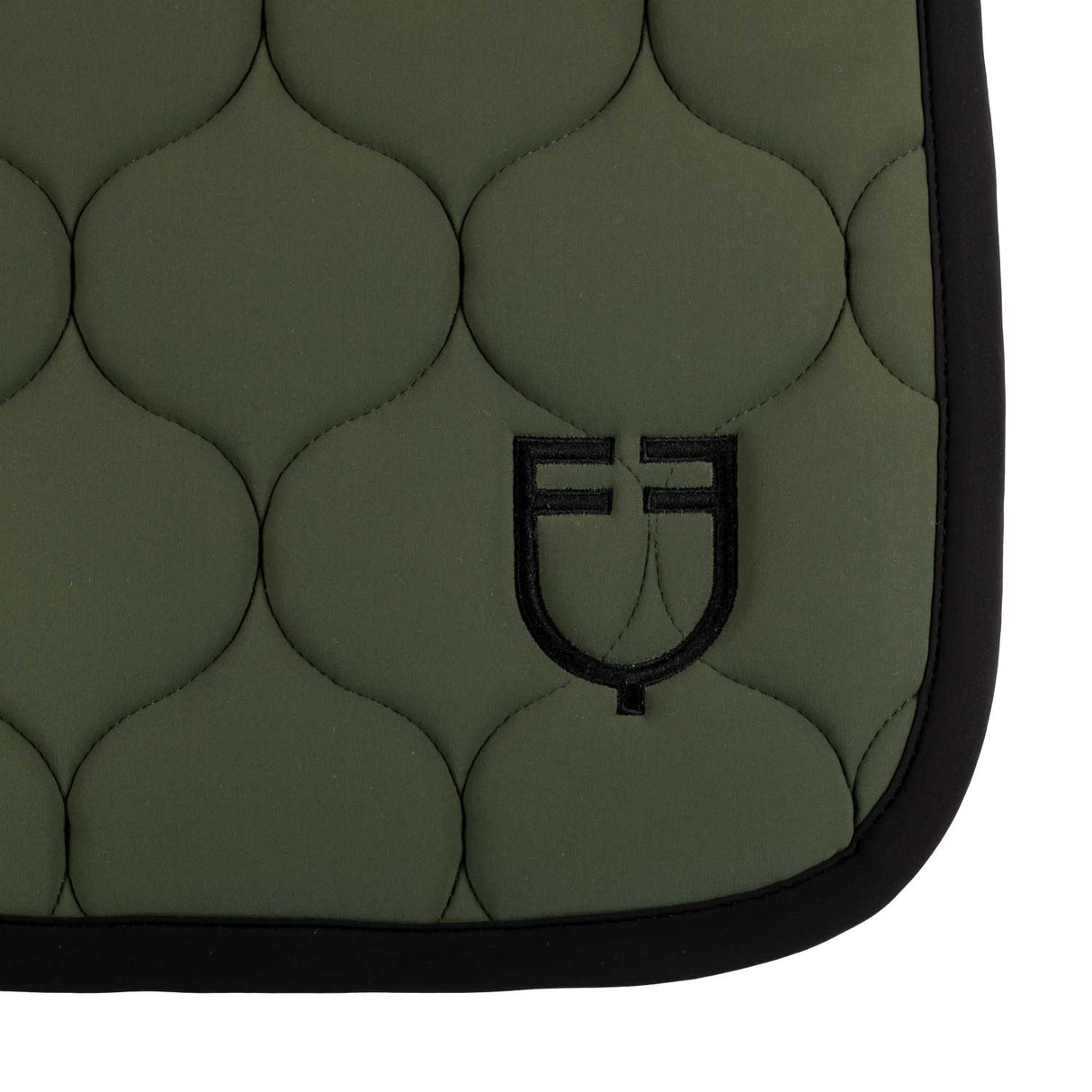 Equestro Jumping Saddle Pad With Onion Quilting