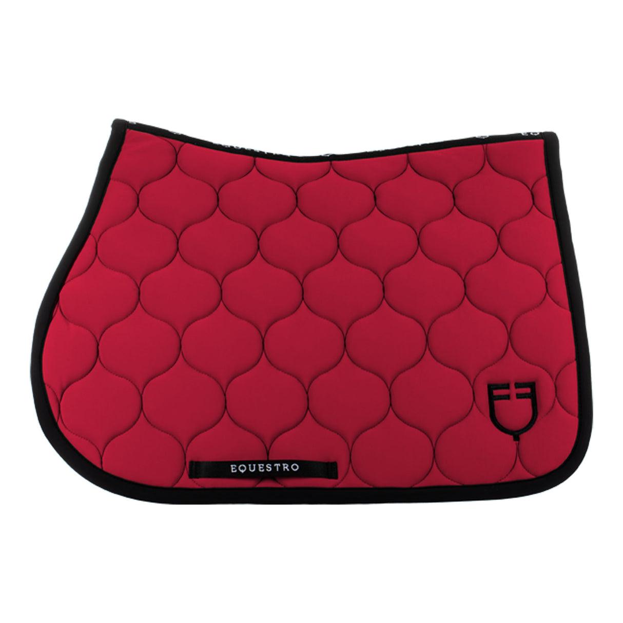 Equestro Jumping Saddle Pad With Onion Quilting