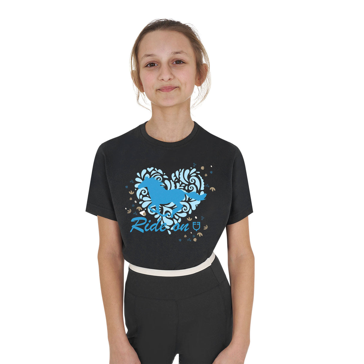 Girls' Ride On cotton T-shirt