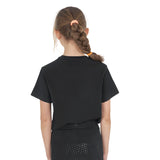 Kids' unisex Horse Jump Glossy cotton T-shirt