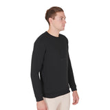 Men's cotton sweatshirt with logo
