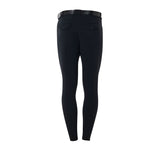 Equestro Scuderia Equestro Men's Knee Grip Breeches #colour_black