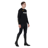 Equestro Scuderia Equestro Men's Knee Grip Breeches #colour_black