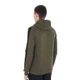 Men's hooded sweatshirt fleece inside