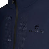 Men's softshell jacket with back logo