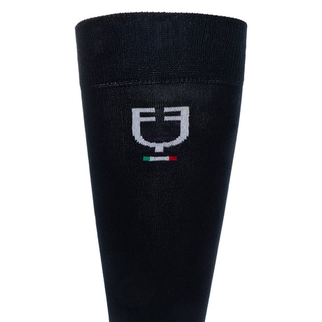 Stretch technical sock with Italian flag