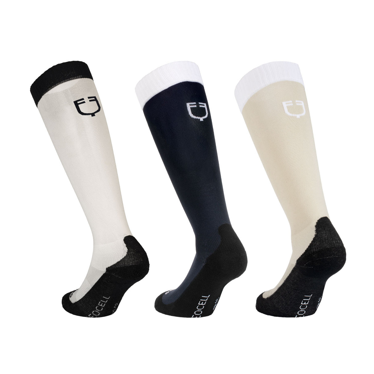 3 pcs set unisex Basic technical socks
