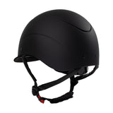 Equestro Unisex Helmet With Shiny Frame Homologation En 1384-2023 #colour_black