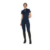 Women's slim fit technical training polo shirt