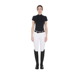 Equestro Women's Slim Fit Technical Training Polo Shirt