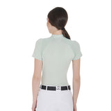 Equestro Women's Slim Fit Technical Training Polo Shirt