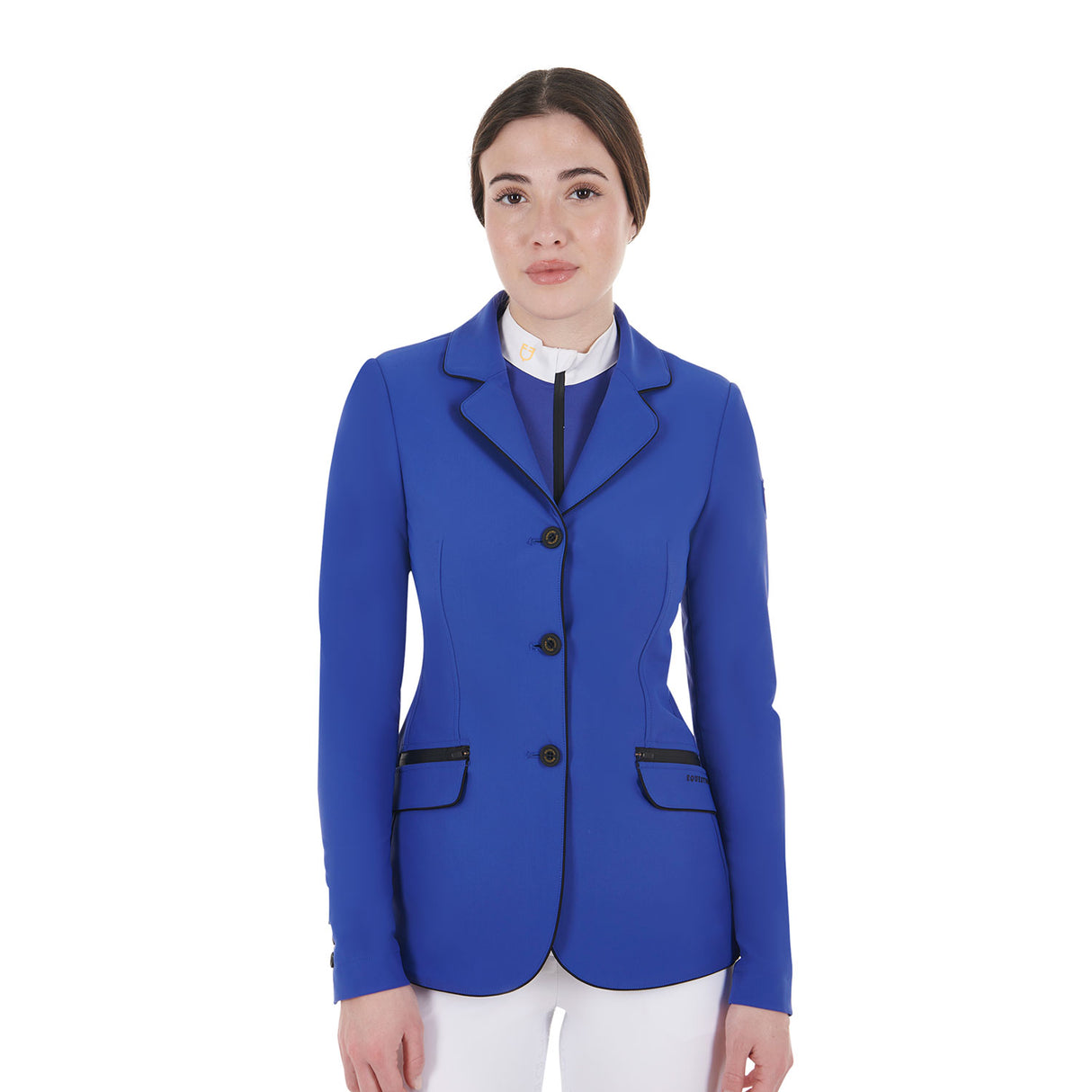 Equestro Women's Competition Jacket In Technical Fabric