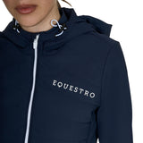 Women's down jacket in technical blend