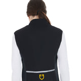 Women's slim fit vest in technical fabric