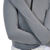 Equestro Ridertechnology women's competition polo shirt long sleeves and zip