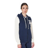 Women's EQ two tone hoodie with front zip