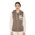 Women's EQ two tone hoodie with front zip