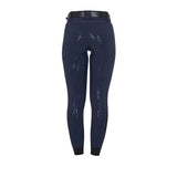 Women's high-waisted knee grip breeches with fleece lining