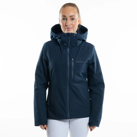 EQUIDRY Women's Iris Waterproof Riding Jacket #colour_navy