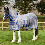 Firefoot Fixed Neck Fly Rug Grey/blue