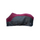 HKM Fly Rug With Fleece -Comfort- #colour_dark-red-black
