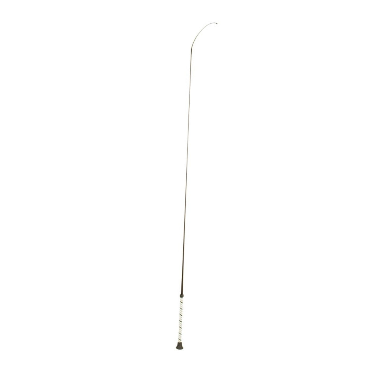 Hy Equestrian Dressage Whip Sure Grip Handle White/black