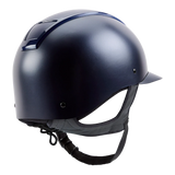Champion Insight Round Standard Peak Riding Hat #colour_matt-navy