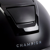 Champion Insight Oval Wide Peak Riding Hat #colour_matt-black