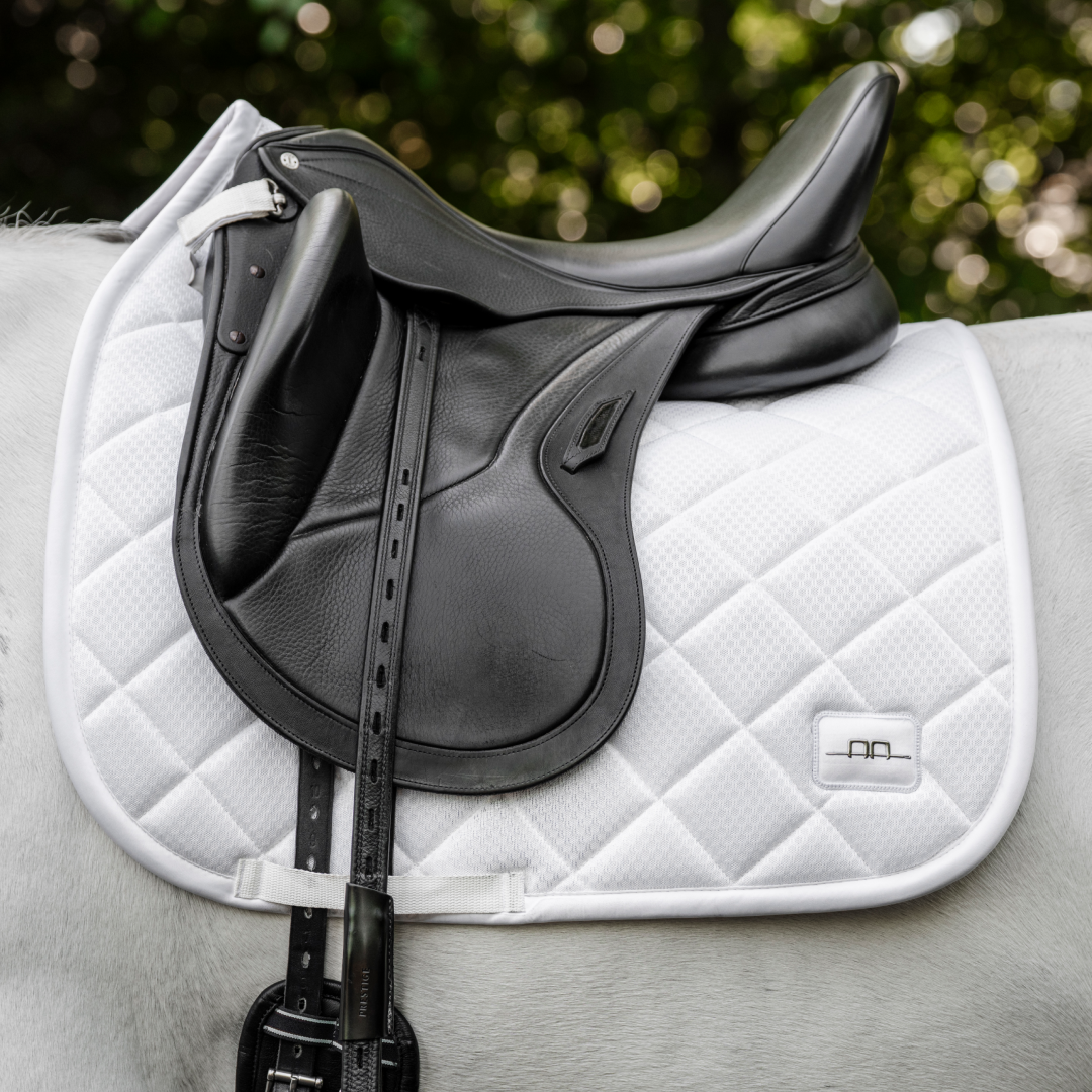 Horseware Ireland Alessandro Albanese Performance Dressage Pad #colour_white