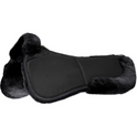Stuebben Streamline Adjuster Lambswool Dressage Half Pad #colour_black