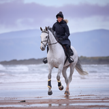 Shires Aubrion Ladies Halcyon Long Waterproof Coat #colour_charcoal