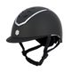 Charles Owen Matte Kylo Riding Hat #colour_black-matte-silver