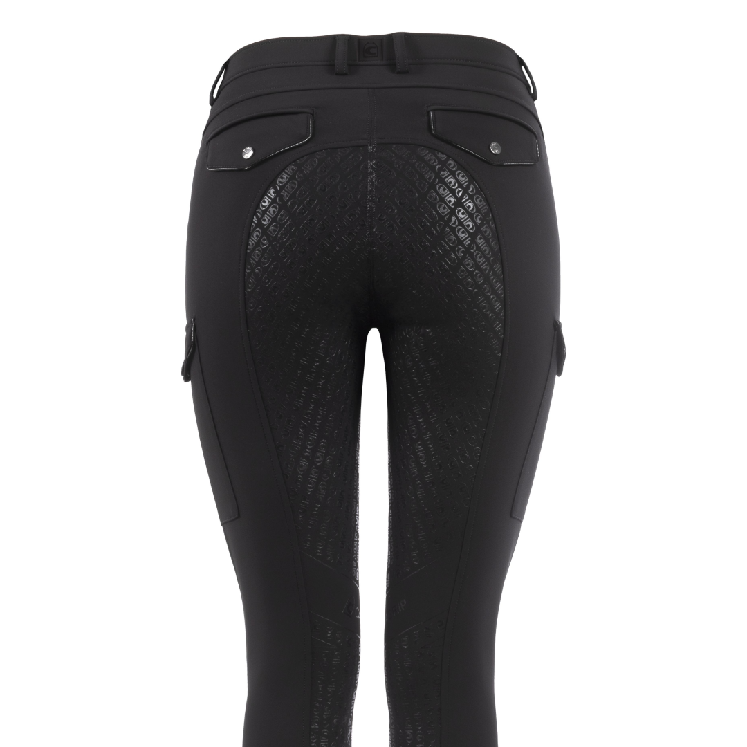 Cavallo Comina Grip Mobile Full Seat Breeches #colour_black