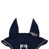 Equestro Fly Veil With Italian Flag Piping Equestro X Fise