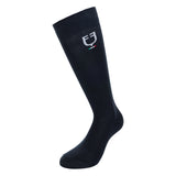 Equestro Three Pcs Set Technical Socks Equestro X Fise #colour_blue-black