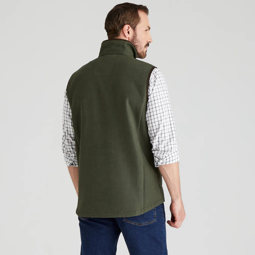 Ridgeline Mens Monarch Gilet #colour_deep-forest