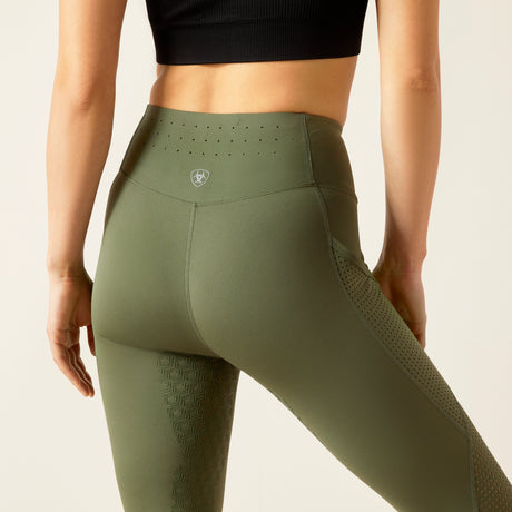 Ariat Women's Breathe Eos Half Grip Recycled Materials Tights #colour_beetle