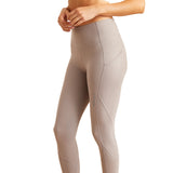 Ariat Women's Breathe Eos Half Grip Recycled Materials Tights #colour_zinc