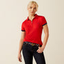 Ariat Women's Bandera Team 1/4 Zip Polo