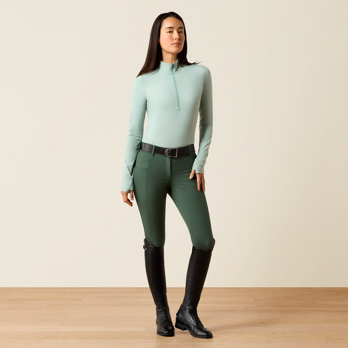 Ariat Women's SolVeil 1/2 Zip Baselayer