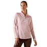 Ariat Women's Sunstopper 3.0 1/4 Zip Baselayer #colour_sepia-rose-horse-park