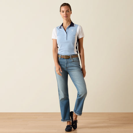 Ariat Women's Taryn Polo #colour_st.-tropez-white