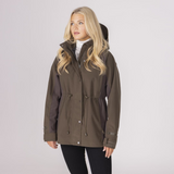 Shires Aubrion Heritage Unisex Full Zip Jacket #colour_dark-olive
