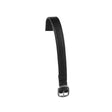 Equestro Spur Straps In Double Leather And Silver Buckle #colour_black