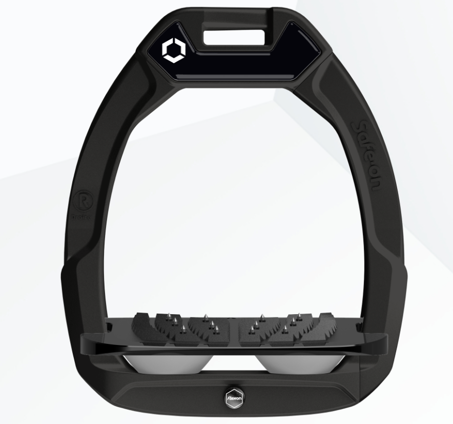 Étriers Flex-On Safe-On inclinés Ultra Grip - Noir/Noir/Gris