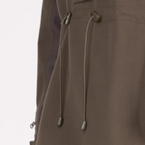 Shires Aubrion Heritage Unisex Quarter Zip Jacket #colour_dark-olive