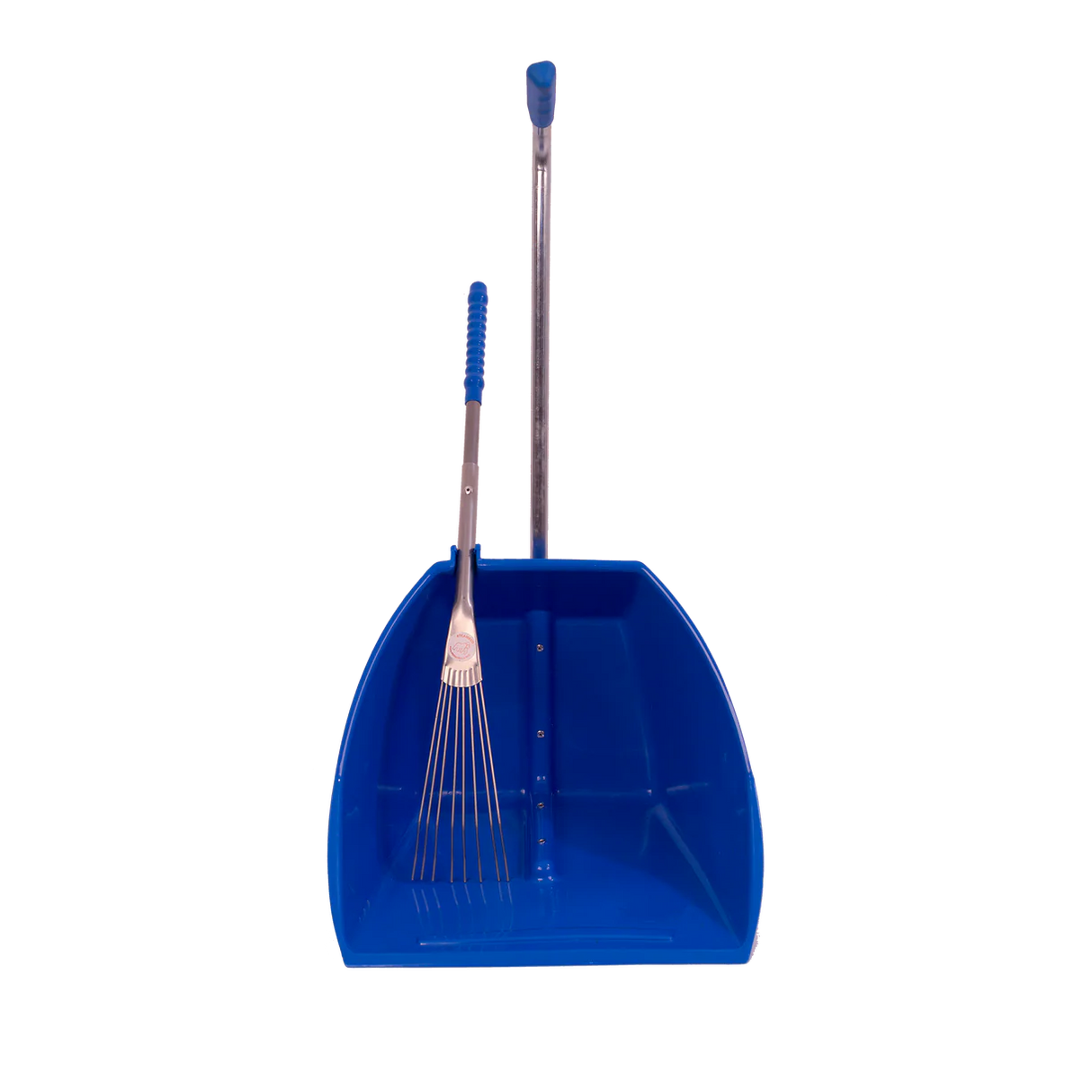 Red Gorilla Big Tidee with Long Metal Rake #colour_blue