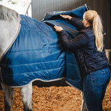 Horseware Ireland Ionic 50g Therapy Liner #colour_imperial-blue-silver-navy