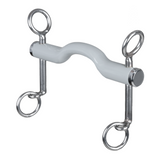 Beris Dressage Curb Bit Short With Soft Tongue Bow Bar